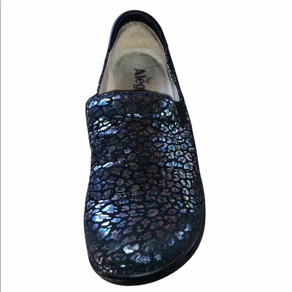 Alegria Keli Pro Jacinta Oil Iridescent Clog Shoes Women’s 39 - Picture 7 of 12